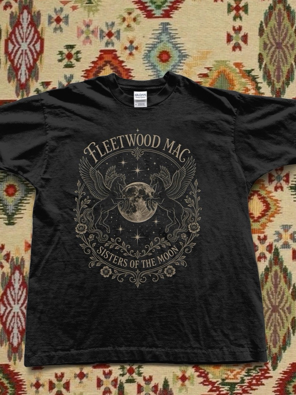 Gildan Fleetwood Mac Sisters of the Moon Graphic T-Shirt